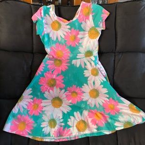 Floral Aqua Sundress